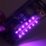 2 x 4" Bright Purple UltraBrights LED Strips