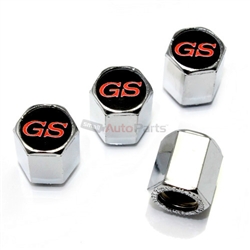 Buick GS Logo Chrome ABS Tire Valve Stem Caps