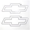 Chevrolet Bowtie Clear Vinyl Sticker Decals