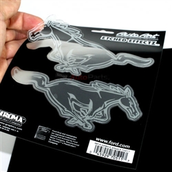 Ford Mustang Clear Vinyl Sticker Decals