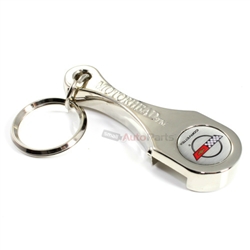 Chevy Corvette C4 Logo Connecting Rod & Bottle Opener Key Chain