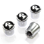 Chrysler PT Cruiser Logo Chrome Tire Valve Stem Caps