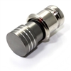 Gray Machined Aluminum Cigarette Lighter Plug