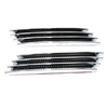 Premium Chrome Fenders Mesh Stick-On Vents