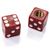 2 Burgundy Red Tire/Wheel Air Stem Valve Caps for Motorcycle-Bike-Bicycle-BMX