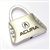 Acura Logo Metal Purse Shape Crystal Diamond Bling Key Chain Ring