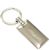 Chrysler Logo Metal Chrome Rectangular Crystal Diamond Bling Key Chain