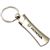 Honda Logo Metal Silver Chrome Blade Car Key Chain Ring Fob