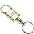 Chevrolet Logo Metal Satin Chrome Valet Pull Apart Car Key Chain Ring Fob