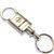 Nissan Nismo Logo Metal Satin Chrome Valet Pull Apart Key Chain Ring Fob