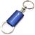 Dodge Stripes Navy Blue Logo Metal Aluminum Valet Pull Apart Key Chain Ring Fob