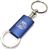 Dodge Ram Navy Blue Logo Metal Aluminum Valet Pull Apart Key Chain Ring Fob