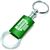 Jeep Grille Green Logo Metal Aluminum Valet Pull Apart Key Chain Ring Fob