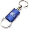 Buick Navy Blue Logo Metal Aluminum Valet Pull Apart Key Chain Ring Fob