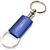 Chrysler Navy Blue Logo Metal Aluminum Valet Pull Apart Key Chain Ring Fob