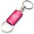 Acura Pink Logo Metal Aluminum Valet Pull Apart Key Chain Ring Fob