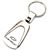 Genuine Chevrolet Bowtie Logo Metal Chrome Tear Drop Key Chain Ring Fob