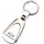 Genuine Chevrolet Camaro Logo Metal Chrome Tear Drop Key Chain Ring Fob