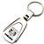 Genuine Dodge Hemi Logo Metal Chrome Tear Drop Key Chain Ring Fob