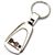 Genuine Hummer H3 Logo Metal Chrome Tear Drop Key Chain Ring Fob