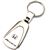 Genuine Honda Accord Logo Metal Chrome Tear Drop Key Chain Ring Fob