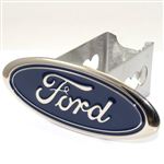 Ford Oval Logo Tow 2" Receiver Hitch Cover Real Heavy Duty Stainless Steel Plug 