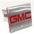 GMC Logo Tow 2" Receiver Hitch Cover Rear Brushed Stainless Steel Plug 