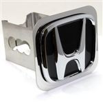 Honda H Logo Chrome Tow 2" Receiver Hitch Cover Real Stainless Steel Plug 