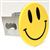 Yellow Smiley Face Tow 2" Receiver Hitch Cover Real Stainless Steel Plug 