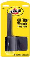 Pennzoil Strap Type Oil Change Filter Wrench Tool for Car-Truck