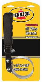 Pennzoil Professional 2-1/4" to 2-9/16" Swivel Head Oil Change Filter Wrench