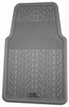 1 Premium Gray All-Weather Rubber Interior Front Floor Mat for Auto-Car-Truck