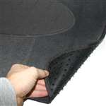 4 Universal Heavy-Duty Gray Carpet Interior Floor Mats Set for Auto-Car-Truck