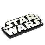 Star Wars Logo Chrome 3D Emblem-Badge for Car-Truck Front Hood or Rear Trunk
