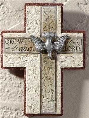 Confirmation Wall Cross - "Grow in the Grace of the Lord"