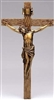Crucifix - 14" Antique Gold