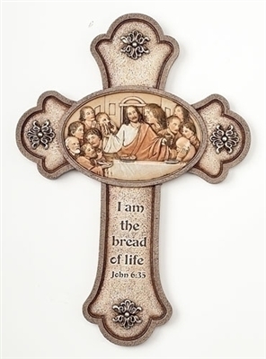 Last Supper Wall Cross (10")