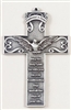 Plaque - Confirmation Genuine Pewter Cross