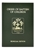 Order of Baptism of Children (Bilingual Edition)