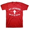 T-Shirt Adult My Lifeguard Walks on Water