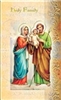 Biography Card Holy Family