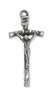 PENDANT PAPAL CRUCIFIX Sterling Silver on 24" CHAIN