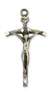 PENDANT Sterling Silver Papal Crucifix on 18" CHAIN