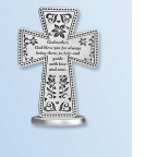 Standing Cross Godmother Pewter