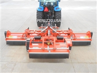 Orange Peruzzo 5000-G Triflex Grooming Flail Mower