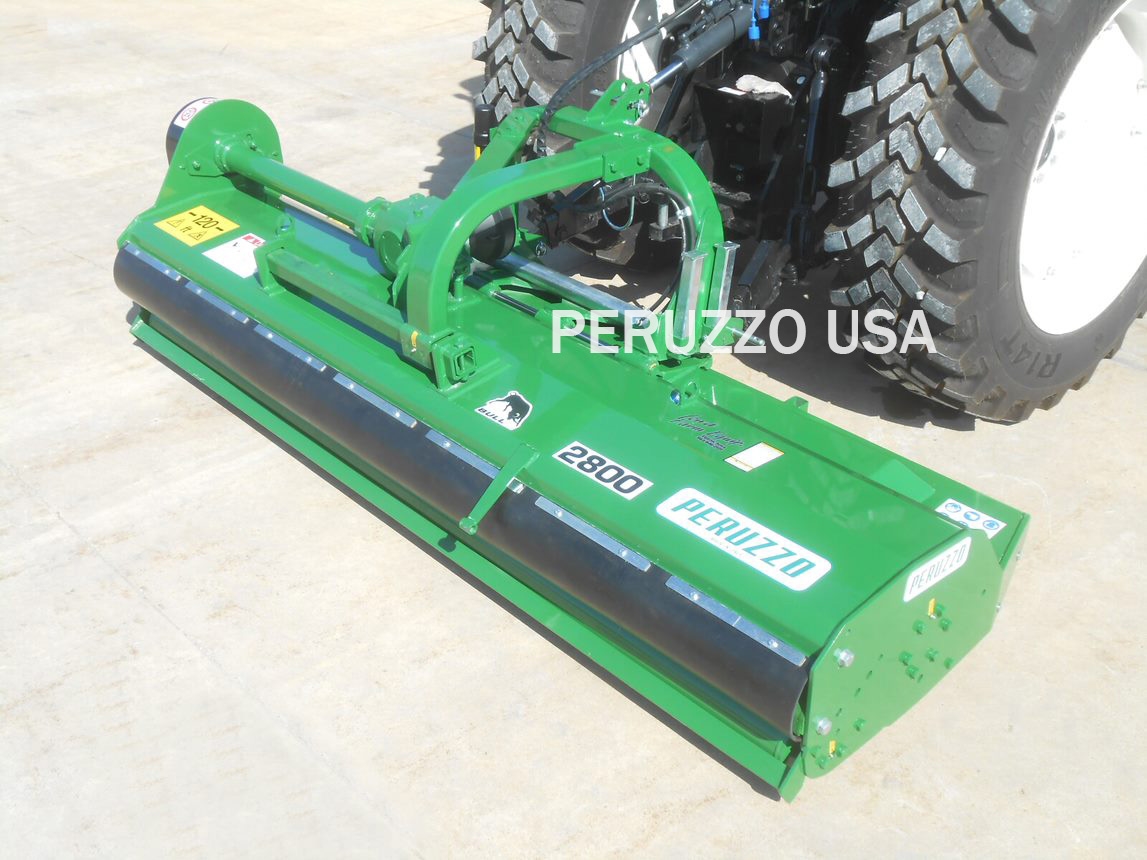 Peruzzo Bull 2000 Flail Mower w/2' Hydraulic Offset
