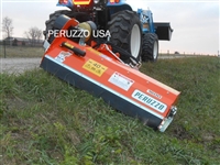 Peruzzo Elk Cross 1600 Ditch Bank Mower, Orange