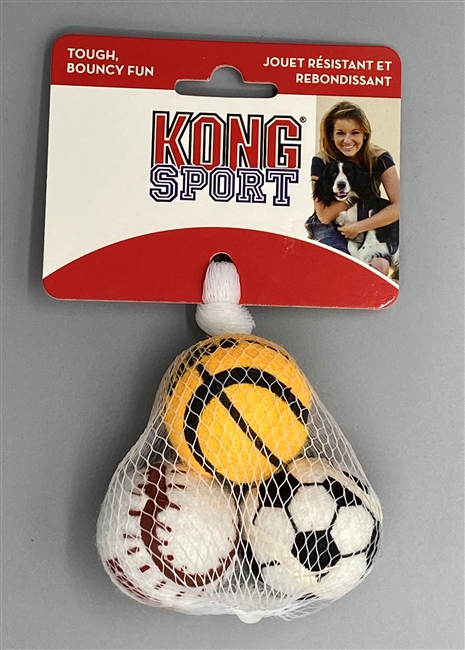 KONG Sport Balls Pack Dog Toy, X-Small