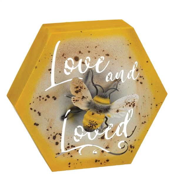 Bee Wall Decor Love