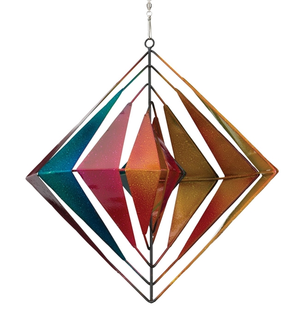 Illusion Diamond Hanging Wind Spinner